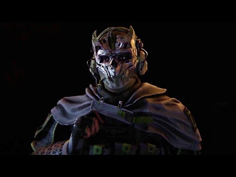 Simon Ghost Riley arrives at Shoothouse Cutscene (Call of Duty