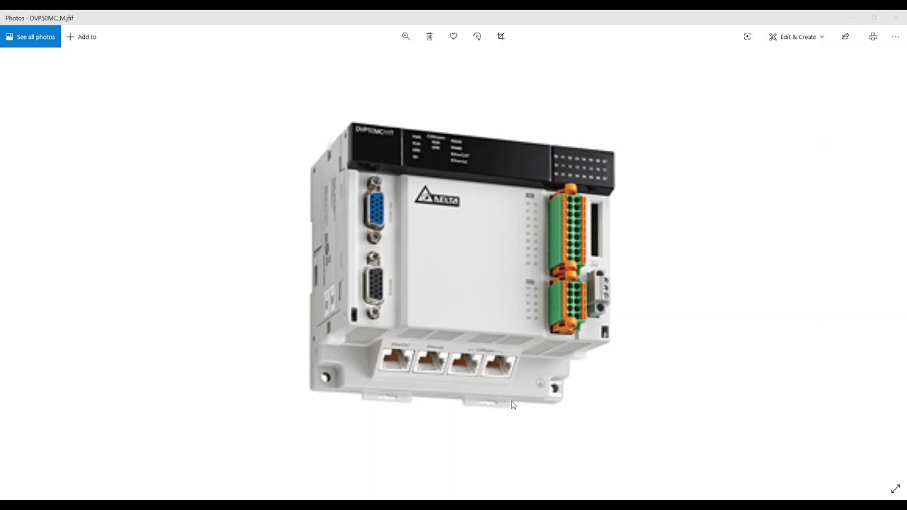 SETUP EtherCAT PLC   DVP50MC  Link ASD-B3-E   (DELTA)
