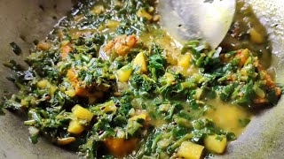 Than kuni with fish recipe | Gotu kola recipe | Centella asiatica recipe cooking new