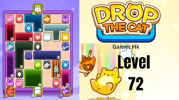 Drop The Cat Level 72 hard level Walkthrough Solution 