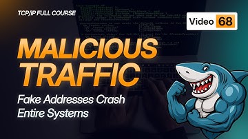 Malicious Traffic Tutorial | Network Attack Pattern Analysis | TCP/IP Course 2025 - #Video68