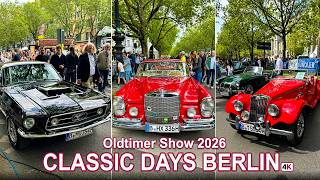 🇩🇪 Berlin Classic Days 2026 – Legendary Cars on Kurfürstendamm 🚗✨