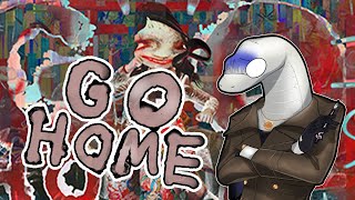 【Go Home】おすすめされたホラーゲーム！！　顔が怖い！！【白蛇ジゼル】