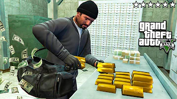 ПОСЛЕДНЕЕ ОГРАБЛЕНИЕ БАНКА ЗА МАЙКЛА НА 7.000.000$ ГТА 5 МОДЫ! ОБЗОР МОДА В GTA 5! ВИДЕО ИГРЫ MODS