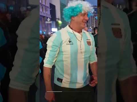Celebrations erupt in Argentina’s capital after World Cup semifinal win | AJ #shorts