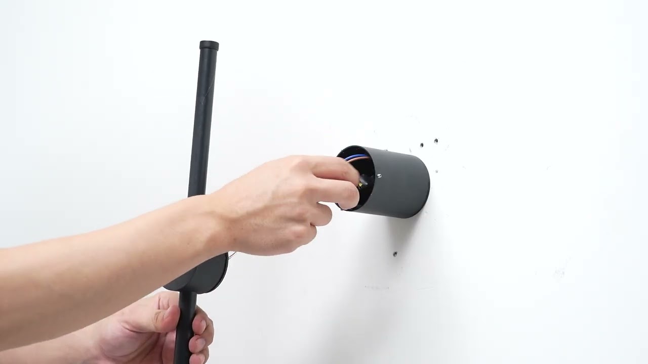 Linear LED Wall Light Installation