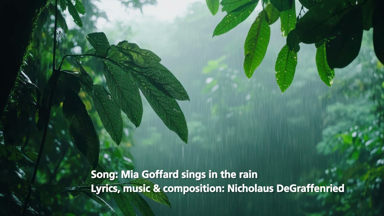 Mia Goffard Sings in the Rain