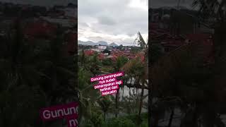 gunung indah sudah mulai terlihat kembali #fyp #pemandangan #gunung #jangkauanluas #youtubeshorts