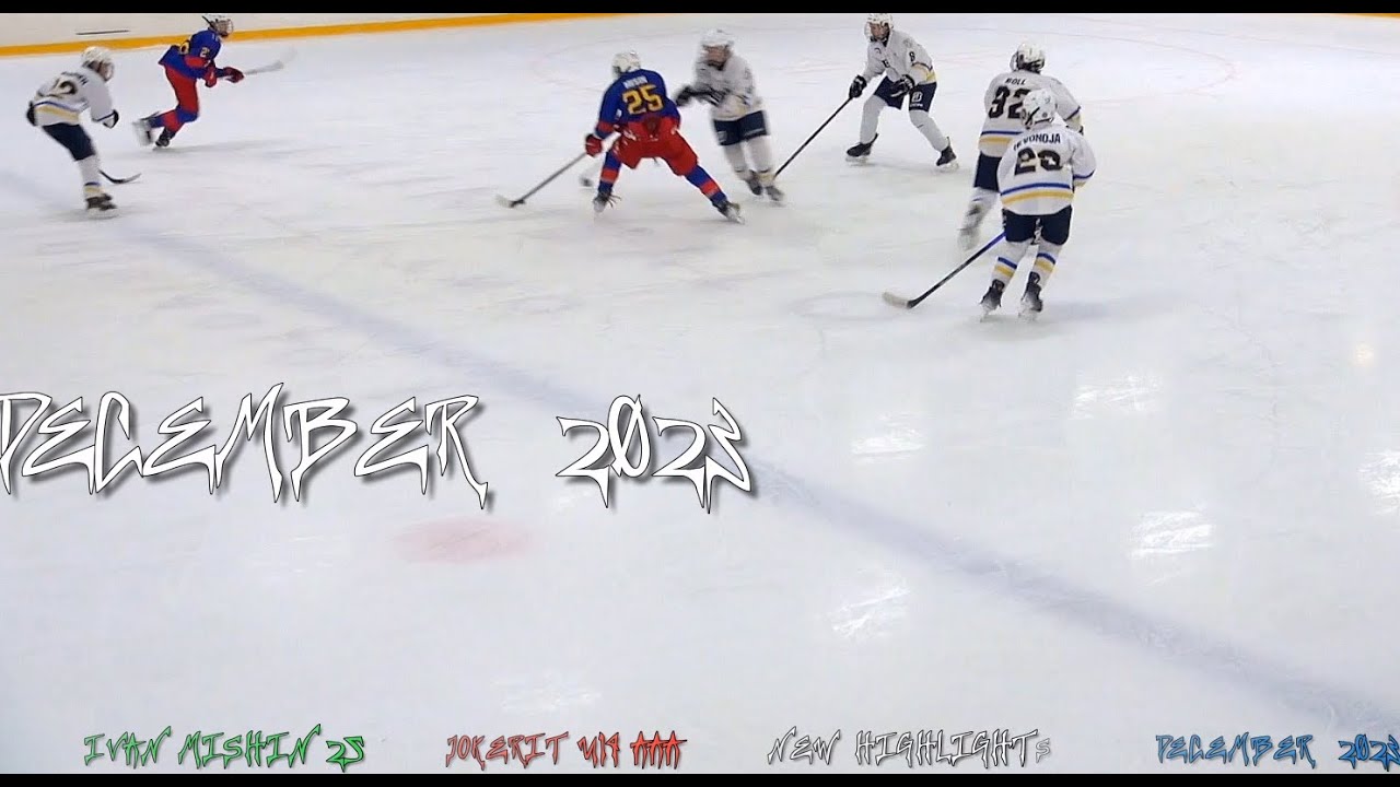 DECEMBER 2023 NEW HIGHLIGHTS IVAN MISHIN 25 JOKERIT U14 AAA
