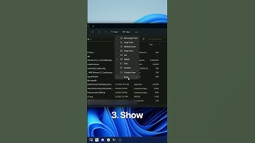 Show hidden items (files) on Windows 11