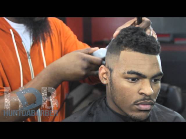 HOW TO CUT A BALD FADE AND KEEP THE TOP( HUNT DA BARBER EPISODE 4 )