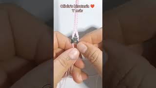pulsera de hilos tutorial #tutorial #bisuteria #manillasdehilo #hechoamano #diy