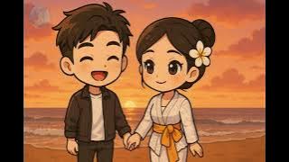 Raim Laode - Lesung Pipi (lirik lagu) || tatkala mentari terbenang di ufuk barat || Komang Terbaru