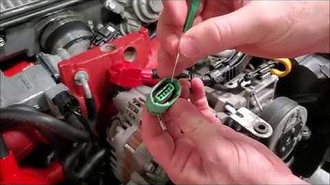 Alternator Plug Install Video
