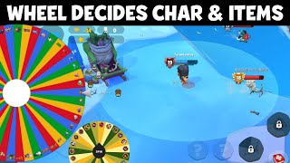 Wheel Decide Character & Items 🤔 | Zooba screenshot 3