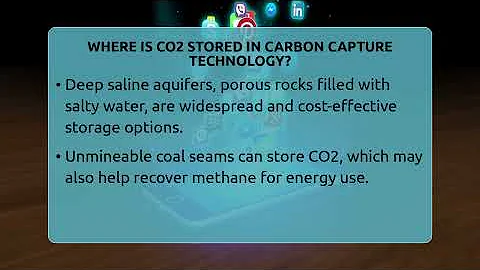 Where Is CO2 Stored In Carbon Capture Technology? - Talking Tech Trends