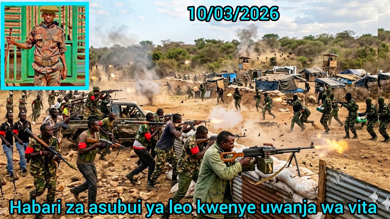 10/03 MOJA KWA MOJA KWENYE UWANJA WA VITA ASUBUI YA LEO UVIRA/PLAINE DE RUZIZI/MINEMBWE/RUBAYA 