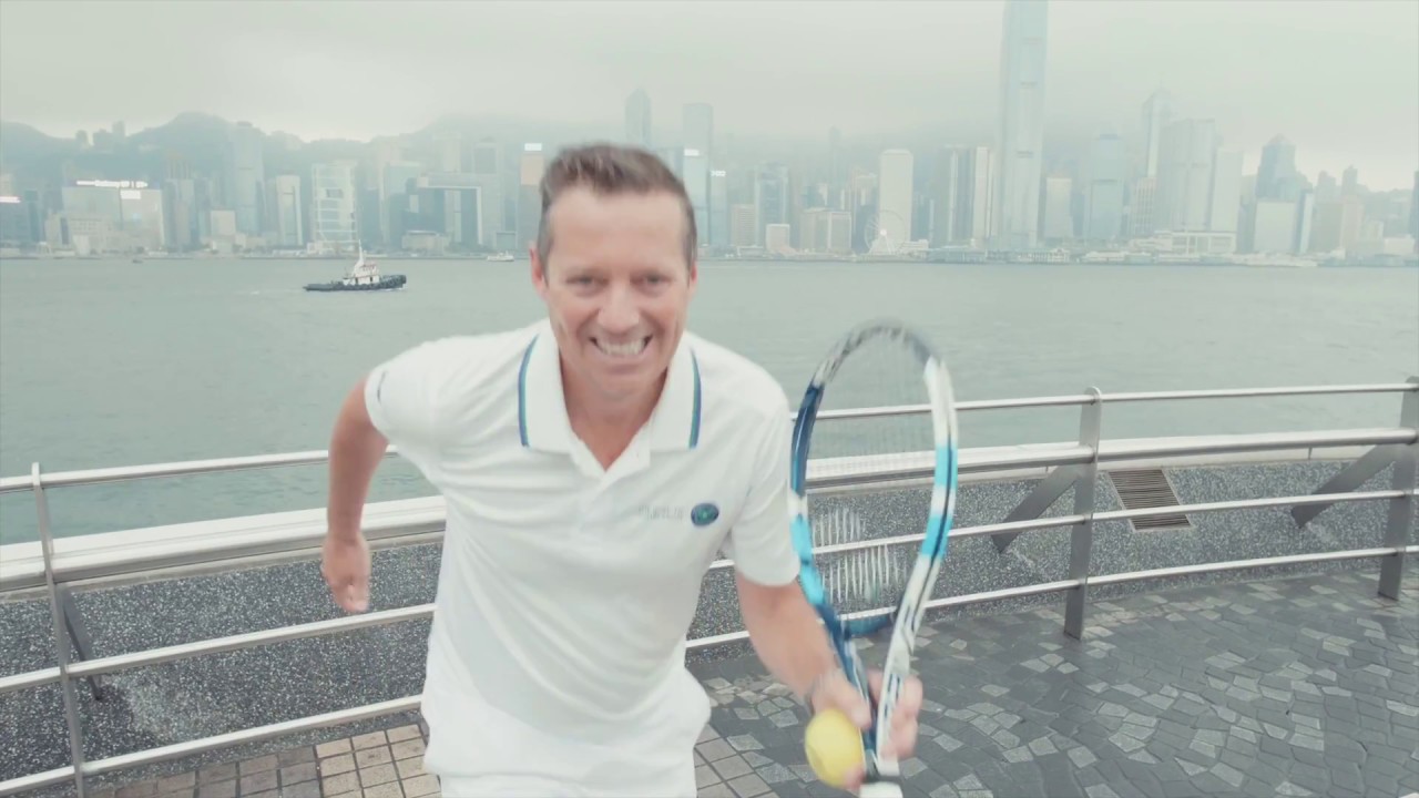 tenniswarehouse Road to Wimbledon visits Hong Kong China