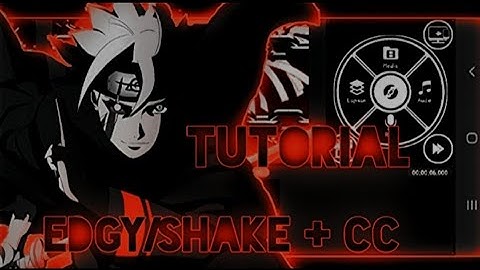 Tutorial AMV Edgy Shake/Masking + CC Di kinemaster simple