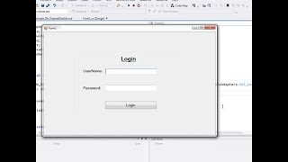 Complete database tutorial with user account system using datasets (best way to connect to database) Update