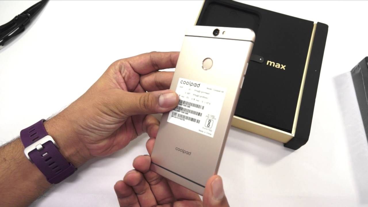 Coolpad Max Smartphone Unboxing & Hands-on - PhoneRadar