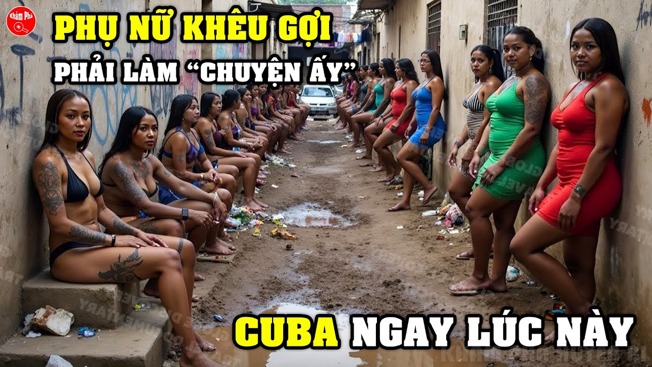 Cuộc Sống Thực Ở CUBA Ngay Lúc Này Đất Nước Bị Mỹ Cấm Vận Nơi Phụ Nữ Khêu Gợi Phải Làm 