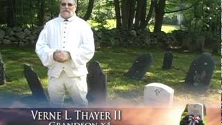 Edward Thayer Gravestone Dedication 2011