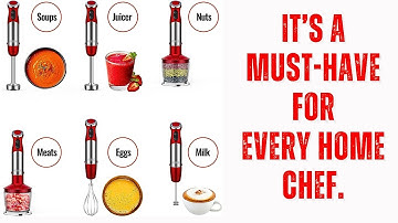 Koios 5 In 1 Hand Immersion Blender 1000W | Koios 5-In-1 Hand Immersion Blender | Koios Hand Blender