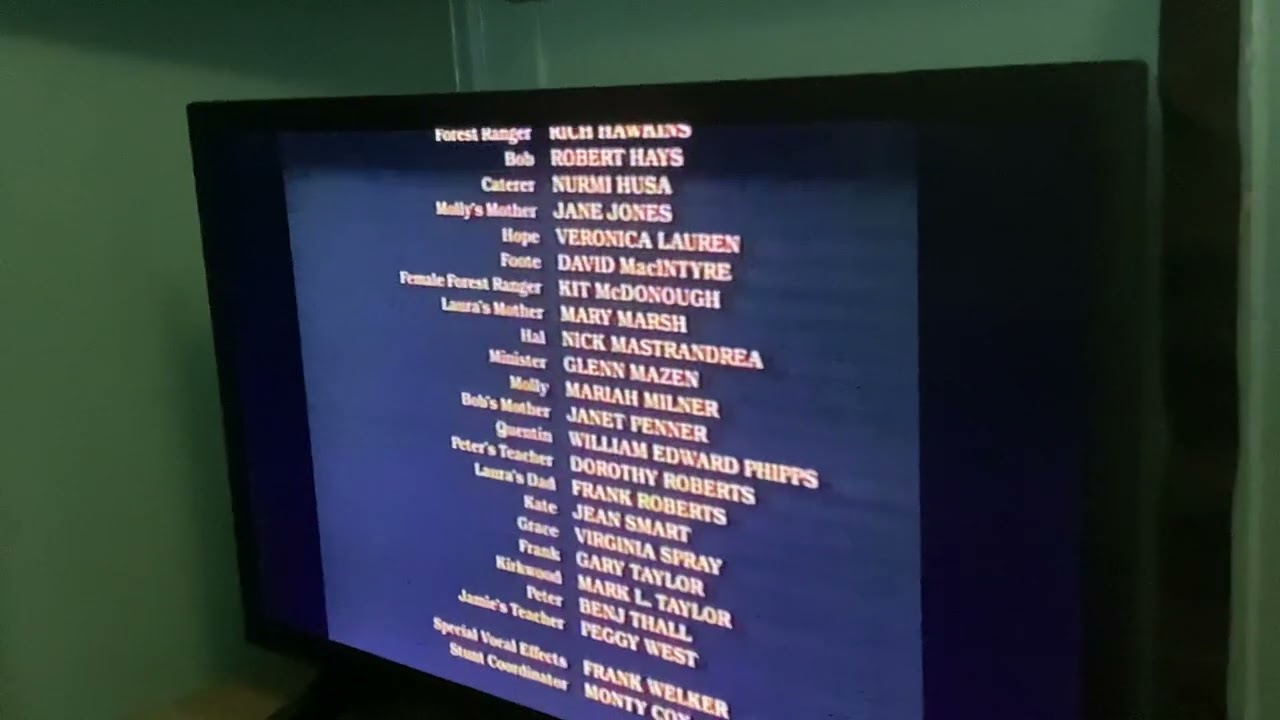 Closing to Homeward Bound: The Incredible Journey 1993 VHS