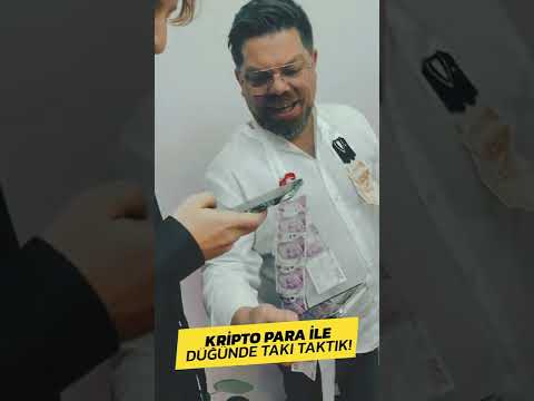 Düğünde BİTCOİN Taktık. Kriptocu düğüne giderse..