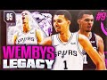 Wembys legacy 9  pink diamond wemby debut nba 2k24 myteam