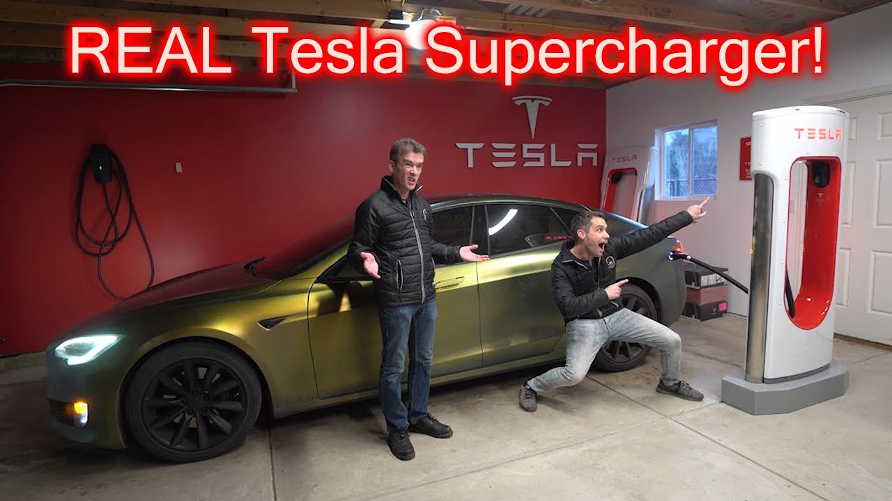 tesla home supercharger cost