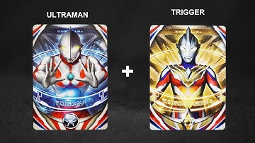 ORB Ring: Ultraman + Trigger (test) Ultra Replica Orb Ring