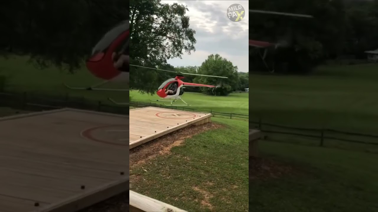 Идеальный одноместный вертолет: свобода в небе 🚁✨