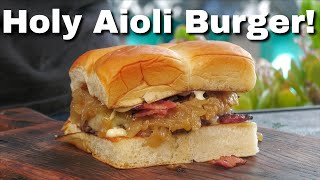 There Is Something Strange About This Burger? | Holy Aioli Burger Copycat Recipe!