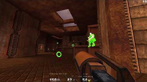 QUAKE 2 | Match on q2dm1 (The Edge) | David