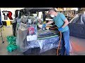 Jeep Wrangler Interior Removal & LizardSkin Insulation Coating