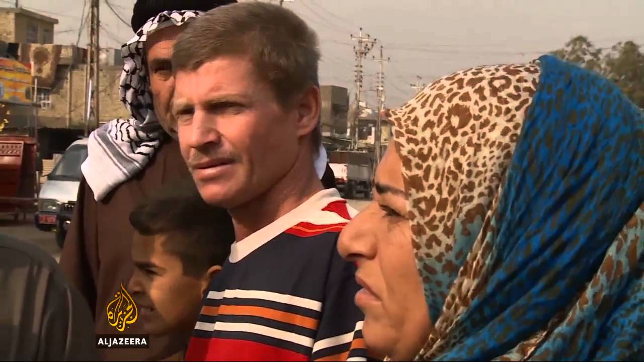 النازحون في العراق يفرون من تنظيم داعش