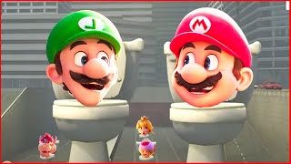The Super Mario Bros .Movie | Skibidi Toilet Meme Song