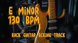 E Minor Epic Ballad Rock Guitar Backing Track 130 BPM