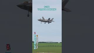 Look At This Stunning Hover F-35B Vertical Landing On Pad Raf Marham