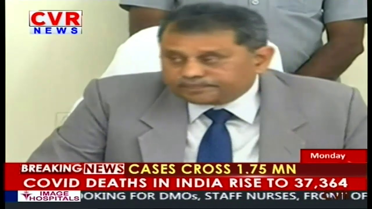 Nimmagadda Ramesh Kumar Take Charge As AP SEC | Press Meet | CVR News