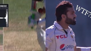 Muhammed Rizwan caught behind controversy | Australia v Pakistan 2nd test 2023 |