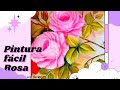 Como pintar Rosa - aula completa para iniciante