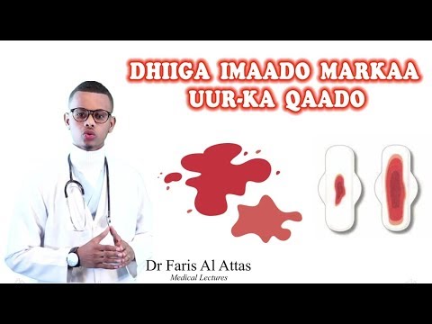 MAXAA KU GARAN KARTAA DHIIGA IMAADO MARKAA UURKA QAADO?  Drfaris