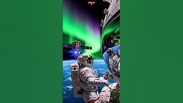 Unbelievable moment! Watch the cosmic dance of the #NorthernLights #Cosmic #NASA #viral #shorts