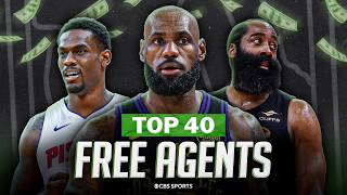 Ranking the Top 40 NBA Free Agents | What's next for LeBron, Harden, Duren, & More 🤔