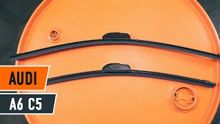 Tuto changement Balai d'essuie-glace arrière et avant AUDI A6 : video manuel