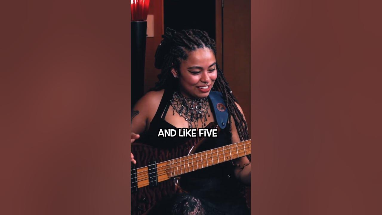 Mohini Dey Slays the Bass! #bass #funk #slapbass #shorts