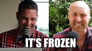 FIRED UP BBQ Podcast Episode #8 -- I am Grilling my first Frozen Steak